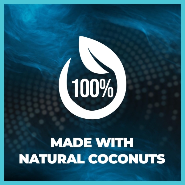 320º Premium Coconut Shisha Charcoal Coal (22mm Cubes) for Hookah BBQ 1 kg - 96 Pieces - Nicotine Free - Image 2