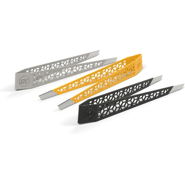 320° Premium Tongs for Coal Charcoal - Gold - in Gift Box - Image 4