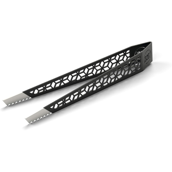 320° Premium Tongs for Coal Charcoal - Gold - in Gift Box - Image 3