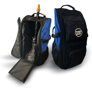 320º Shisha Hookah Large Storage Travel Bag Carry Case Backpack - 14 Compartments