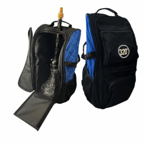 320º Shisha Hookah Large Storage Travel Bag Carry Case Backpack - 14 Compartments