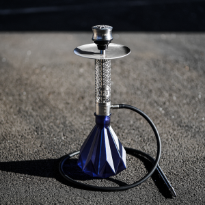 Smoke Connoisseur x 320 Bespoke Mist Velocity Restriction Hookah - Blue 320 Base