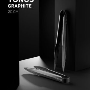Darkside Shisha Tongs V2 - Graphite 20cm