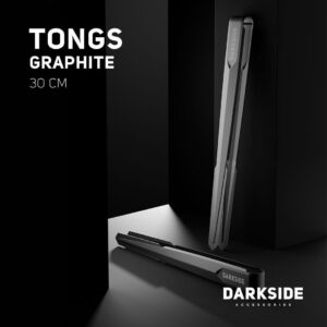 Darkside Shisha Tongs V2 - Graphite 30cm